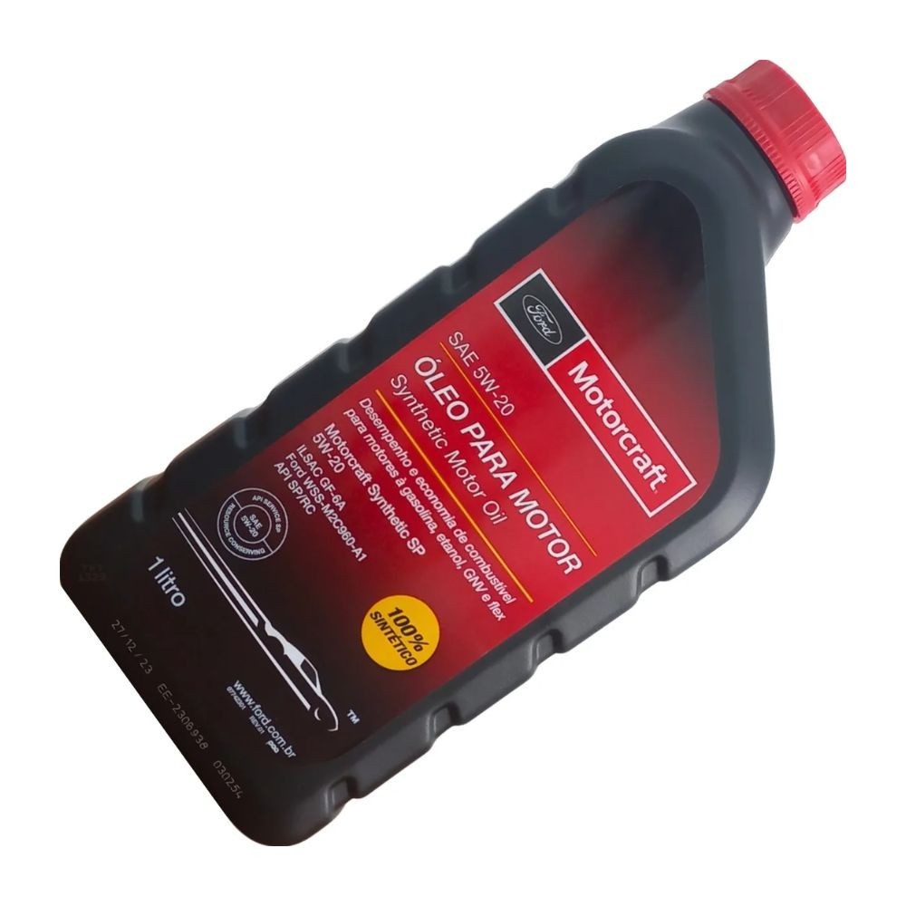 óleo Motor 5w20 Ford Motorcraft Semissintético Sp 1 Litro
