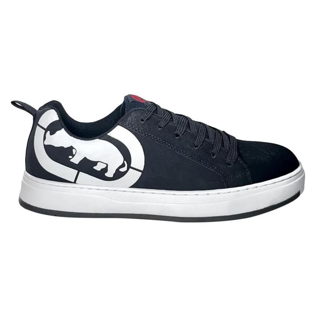 Tênis Masculino Ecko Rhino Graffiti Casual Skate Couro