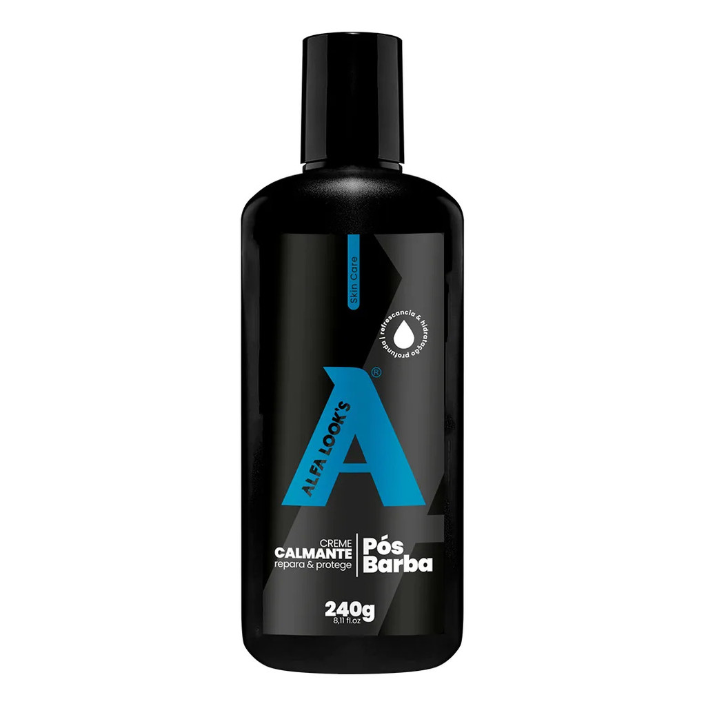 Creme Calmante Pós-barba Alfa Look's 240g
