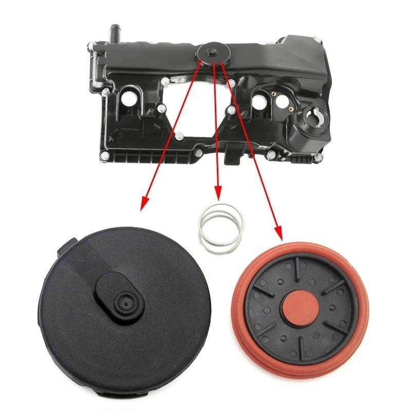 Tampa Da Válvula De Ventilação Do Cárter , Vedação De Membrana De Diafragma Para BMW E81 E88 E90 E91 E60 X1 E83 X3 E84 Z