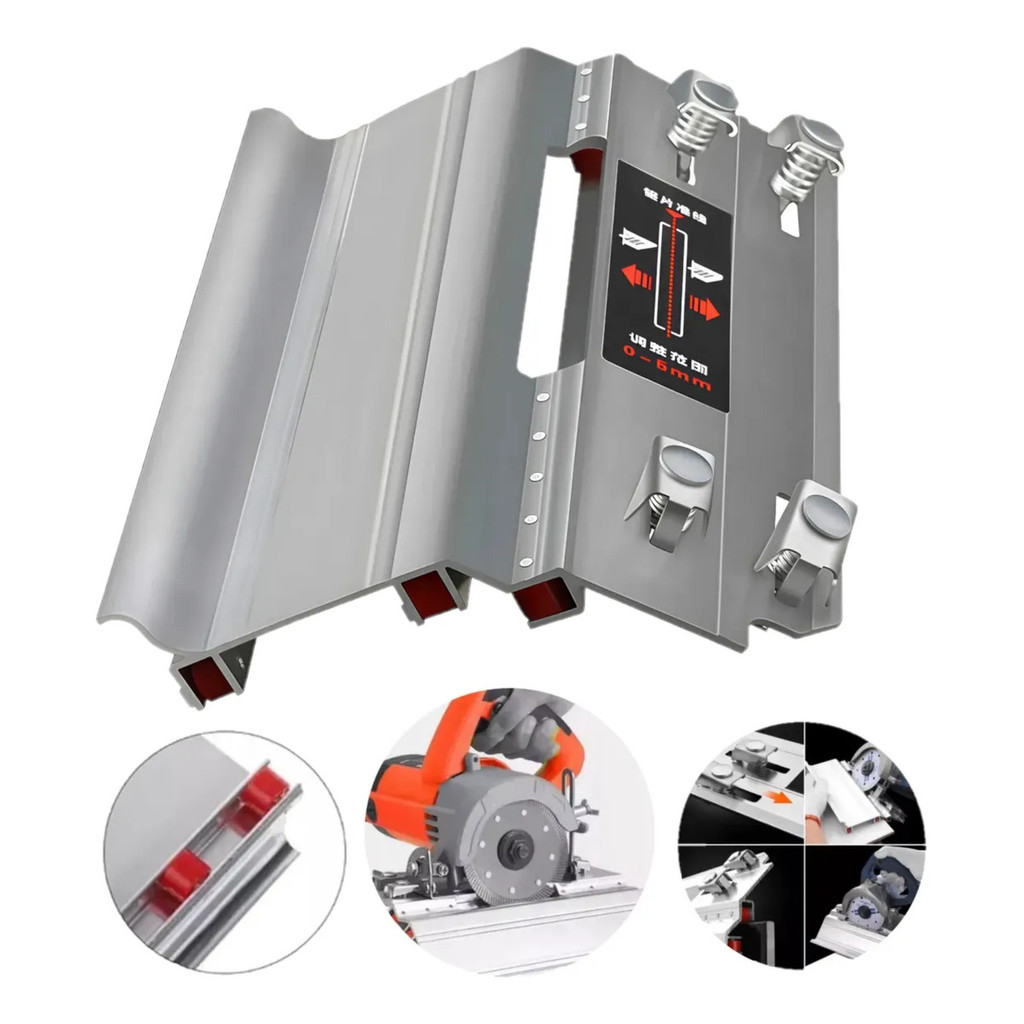 Suporte de makita Serra Marmore 45 Graus Guia Disco Corte Gabarito Serra Chanfro Porcelanato