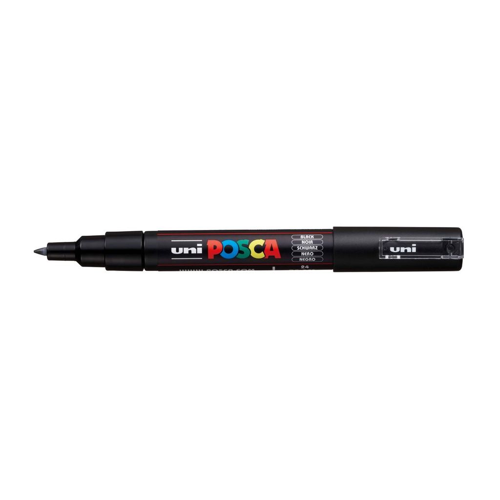 Caneta Posca PC-1M Preto Uni-Ball · foto 2