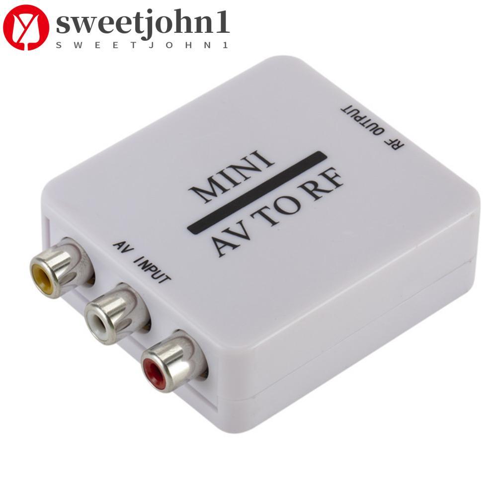 Conversor SWEETJOHN1 RCA AV Para RF , Amplificador 67.25 Mhz Com Linha HD