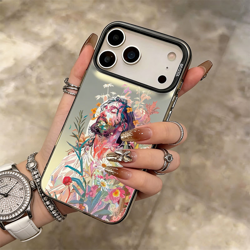 Capa Para Motorola MOTO G84 G54 G64 G54 Power G14 G22 G24 C04 Arte Floral Estilos Estéticos Fosco Dura