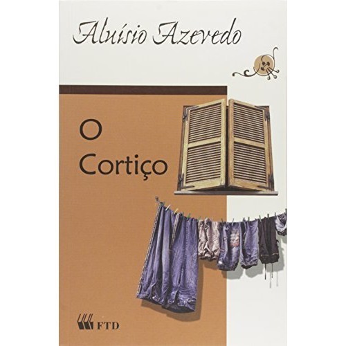 Livro - O Cortiço - Coleção Grandes Leituras de Azevedo Aluísio- Liv