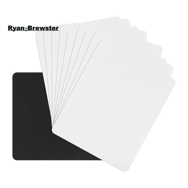 [Preferência R] 10 Unidades De Mouse Pad Em Branco Para Transferência De Sublimação E Impressão Por Prensa Térmica