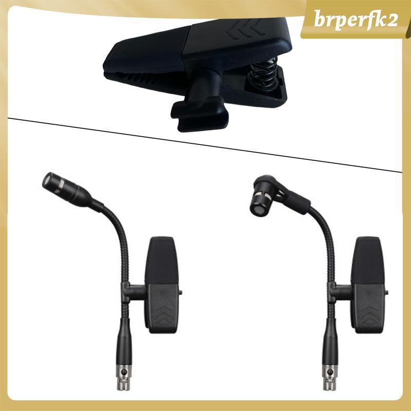[Brperfk2] Clipe De Microfones De Instrumento Microfone Para Saxofone Braçadeira Dpa4099 Condensador Orquestra Performan