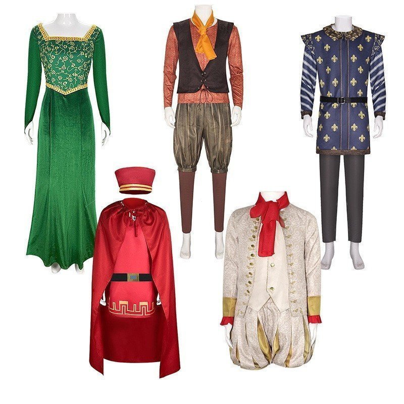 Fantasias de Cosplay do Rumpelstiltskin do Shrek, Princesa Fiona para o Halloween, Cosplay do Maximus 0ZY9 0UZN