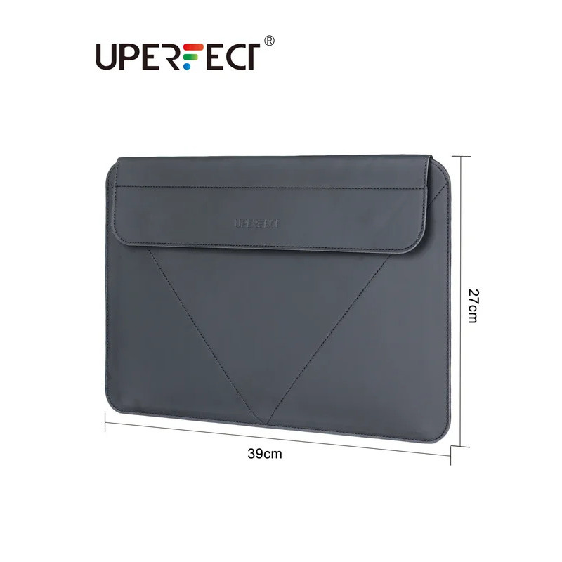 Uperfeito 16.1 " Monitor Portátil Capa Para Laptop 15.6-Apple Macbook Huawei XiaoMi lenovo HP Notebook Bolsa De Couro Do