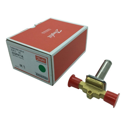 Válvula Solenoide Danfoss EVR3 3/8 Rosca 032F8116