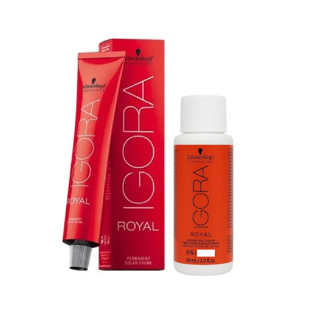 Igora Coloração Permanente 9.98 +Loção Ativadora 30V 60ml