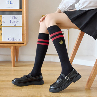 Meias de tubo médio jk meninas estudantes estilo Preppy crianças grandes primavera outono estilo na moda na altura do jo