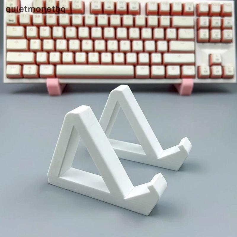 QUE Dupla Camada Teclado Mecânico Ra Acrílico Display Suporte Para Organização Desktop Escritório Jogos Uso BR