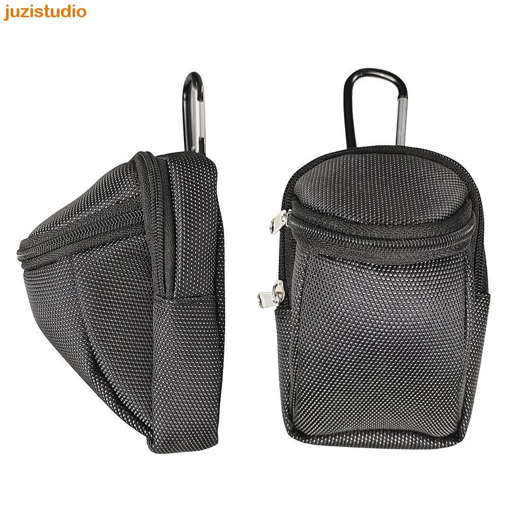 JUZISTUDIO Bolsa De Cintura Pequena Para Golfe , Bolso De Armazenamento Com Chaveiro , Bola De Mini Suporte