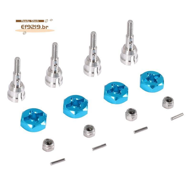 [Oferta Especial E] Eixo Do Conjunto De Conversão De Roda Cubo De Mergulho Hexagonal De 12 Mm Na Estrada Para 1/18 A959