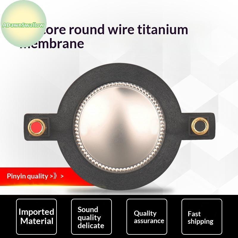 ADS 44.4 Mm Tweeter De Diafragma De Titânio Membrana De Bobina De Voz Peça DIY Para Atualização De Home Theater De Alta