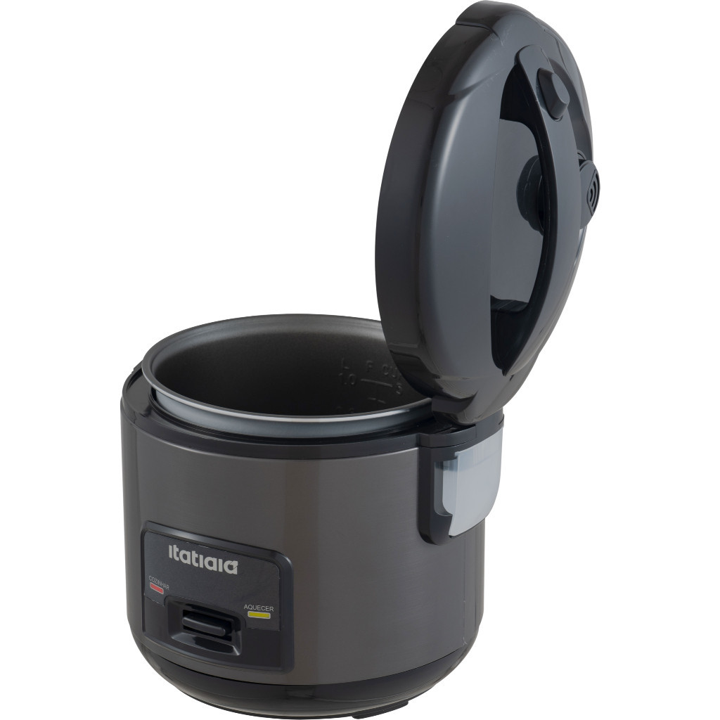 Panela de Arroz Elétrica 1L – Compacta e Perfeita para sua Rotina Arroz Perfeito com Apenas um Toque