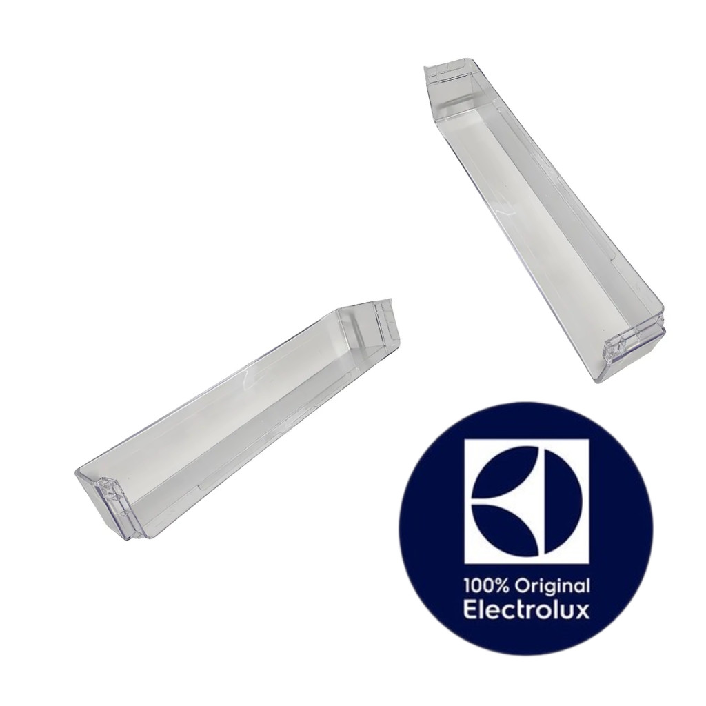 MEIA PRATELEIRA PEQUENA DA PORTA REFRIGERADOR ELECTROLUX ORIGINAL - IF43 - IF45 - IB45 - (DEMAIS MODELOS NA DESCRIÇÃO)