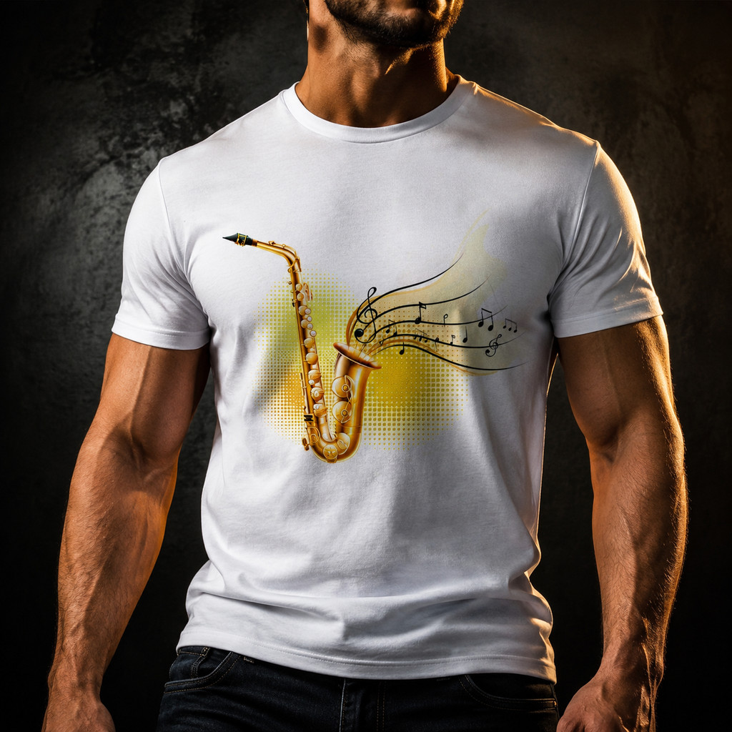 Camisa Camiseta Instrumentos Músicais Sax Saxsofonista Sax 1