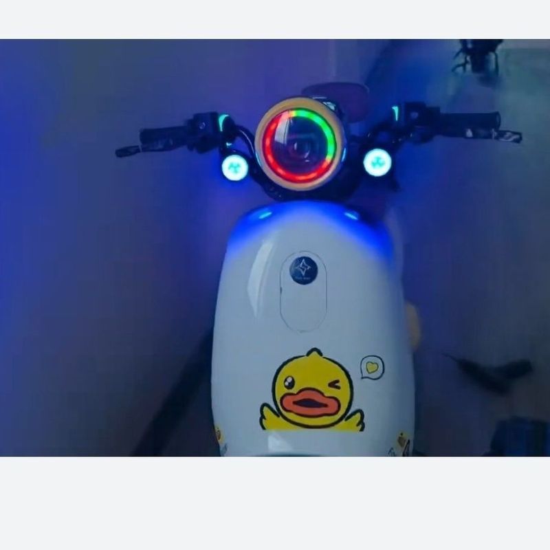 Luzes ambientais para guidão: motocicleta, moto custom e bicicleta elétrica com pisca