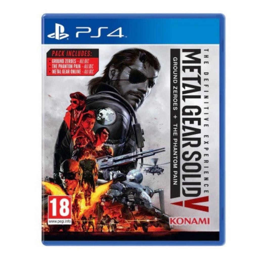 Jogo Metal Gear Solid V The Definitive Experience  - Ps4 Mídia física lacrado