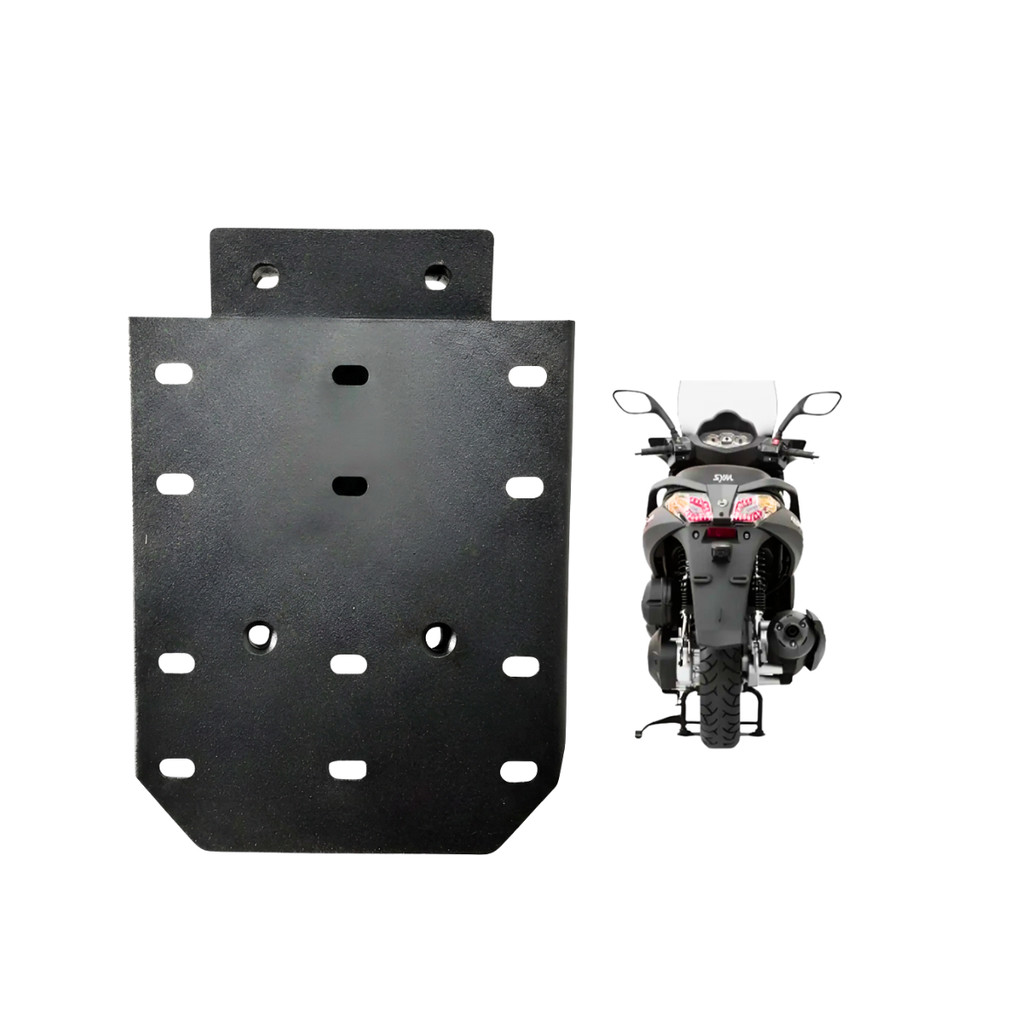 Suporte Bagageiro Baú Moto Dafra Citycom 300 Aço Resistente