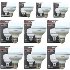 Kit 10 Lâmpadas LED Bulbo Avant 30W High Power 6500K Bivolt Alta Luminosidade Econômica