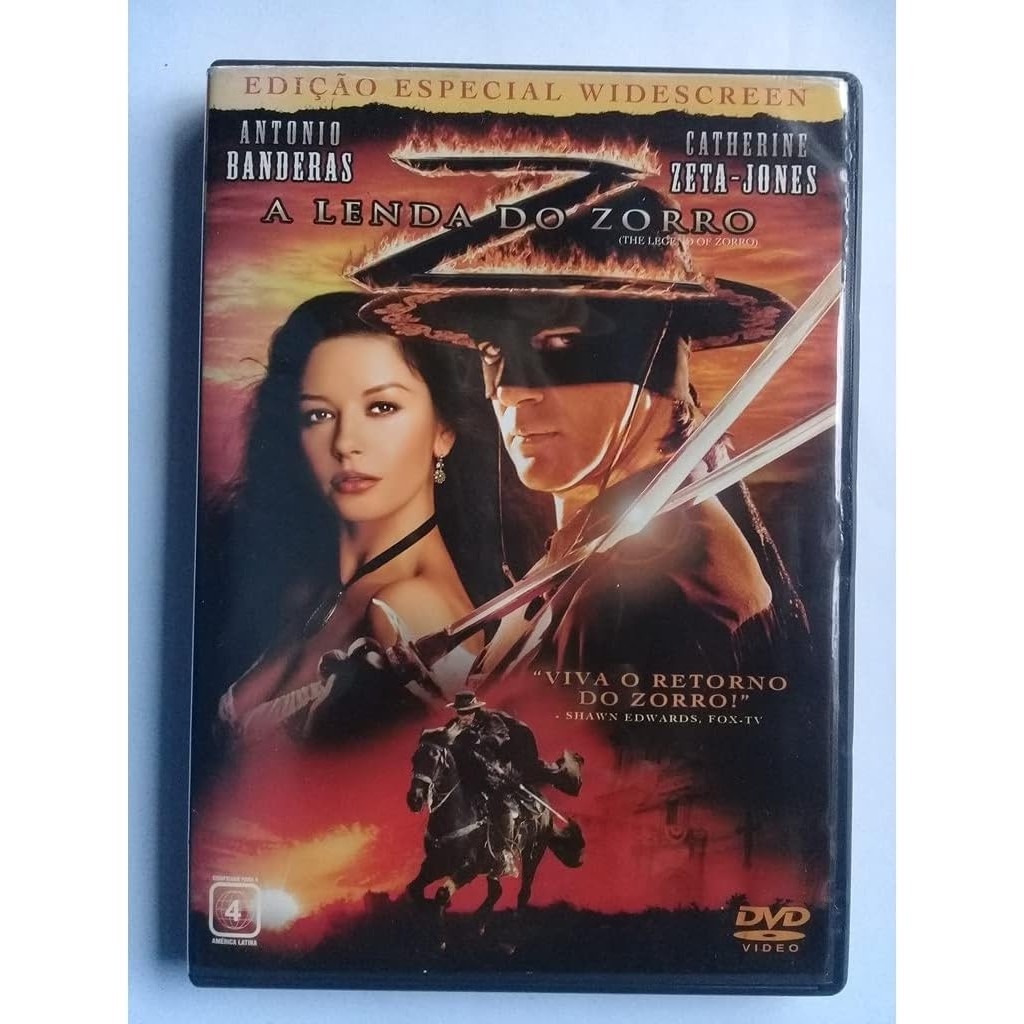 DVD A Lenda do Zorro direção
