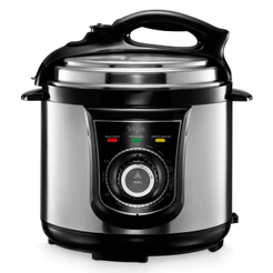 Panela de Pressão Elétrica - 10 Funções Timer Trava de Segurança 840W