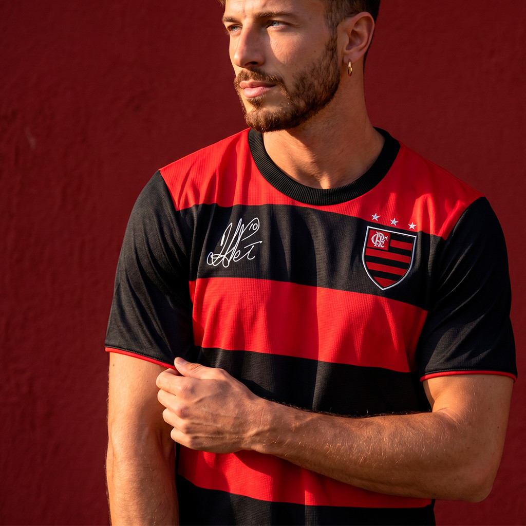 Camisa Flamengo Retrô Petkovic 2001 Masculina