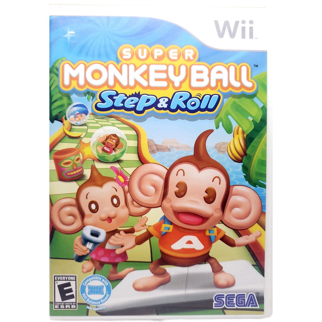 Super Monkey Ball Step & Roll Wii Original Fisica Nintendo