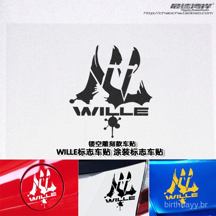 Produto mais recente: Adesivo para carro da Bay Area, adesivo de anime 2D, adesivo para carro com o logotipo EVA WILLE d