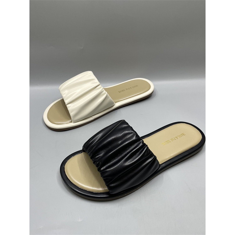 Influenciador chinelos femininos 2025 verão novo estilo sapatos femininos Flip-Flops dedo do pé aberto praia sandálias p