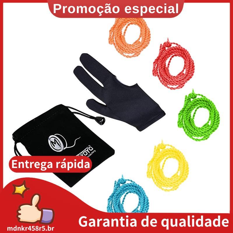 MAGICYOYO Professional 5 Peças De Cordas Yoyo (Cor Aleatória) , Luva , Bolsa . mdnkr458r5br