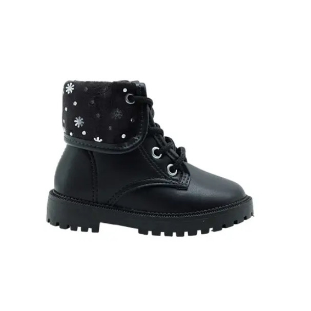 Bota menina Molekinha Coturno Cano Baixo 2126524