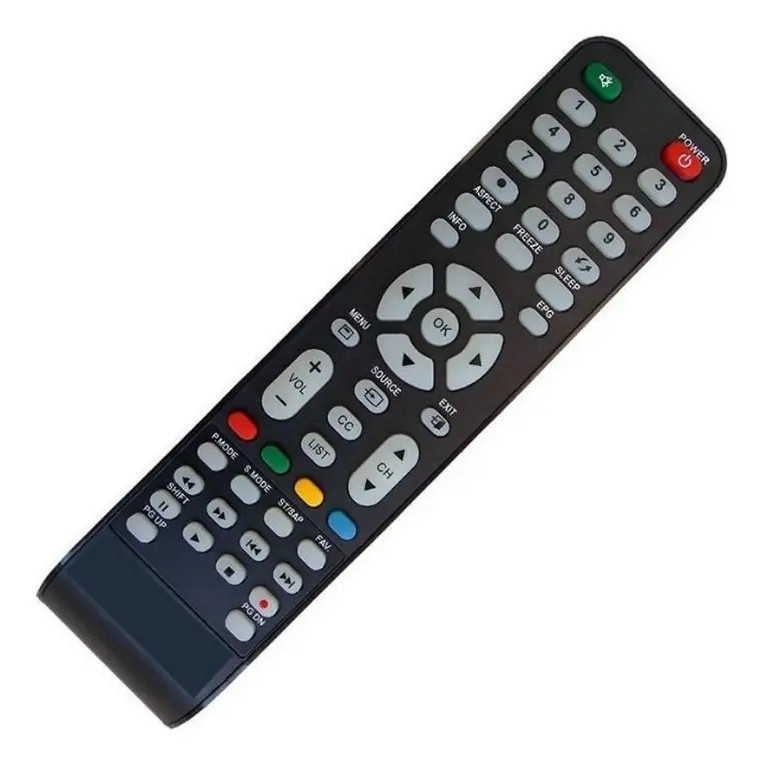 Controle Compatível Tv Cce Rc-512 Rc-517 L322 Lk42 Lk42d