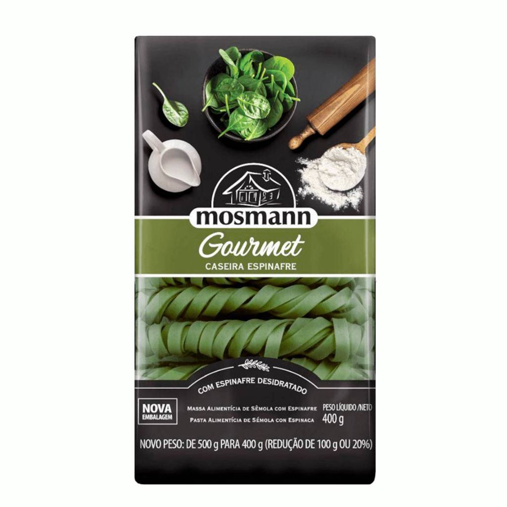 Massa Mosmann Caseira Espinafre 400g