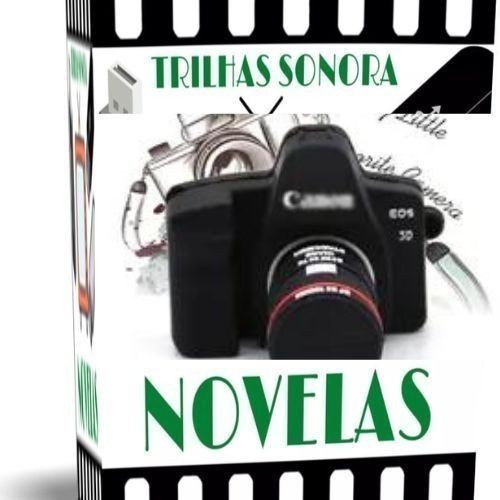 Usb 8gb Pen Drive 8gb Câmera Fotográfica - Trilha Sonora de Novelas