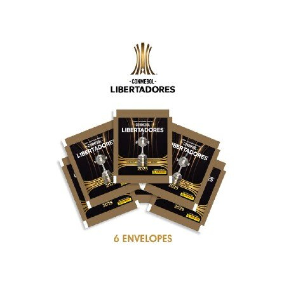 CONMEBOL LIBERTADORES STK 2025- Kit Com 6 Envelopes