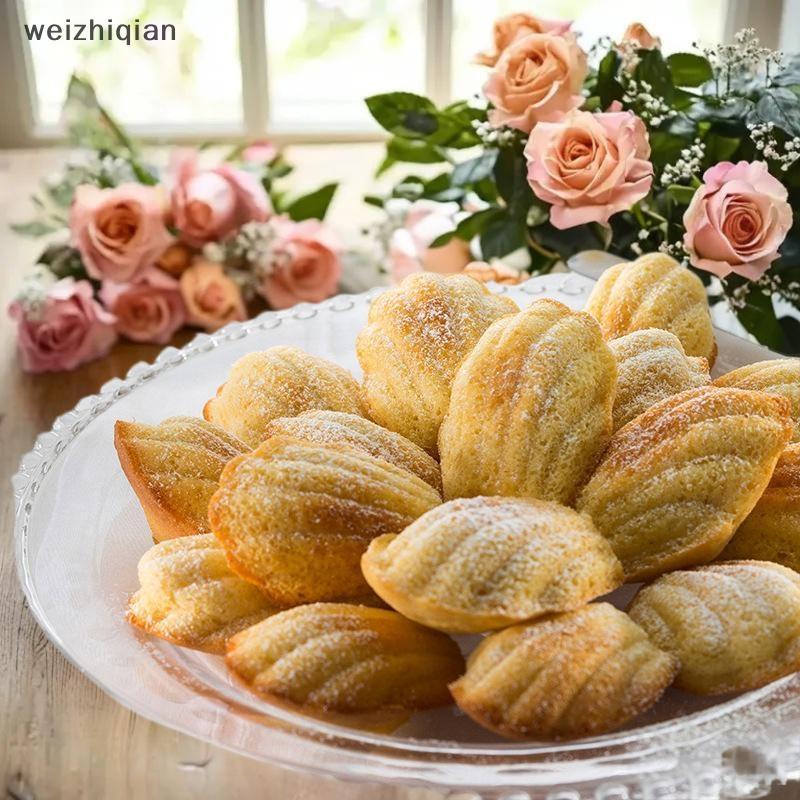 [T & B] 18 Cavidades Mini Molde De Bolo De Silicone Madeleine De Qualidade Alimentar Biscoito Faça Você Mesmo Assadeira