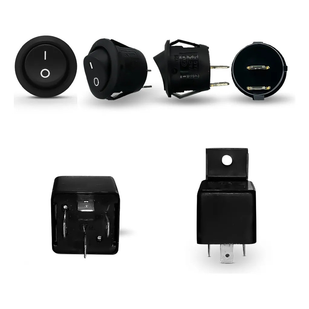 Kit Farol Neblina Ka 2015 A 2019 2020 2021 Botão Universal B — imagem 2 de 2