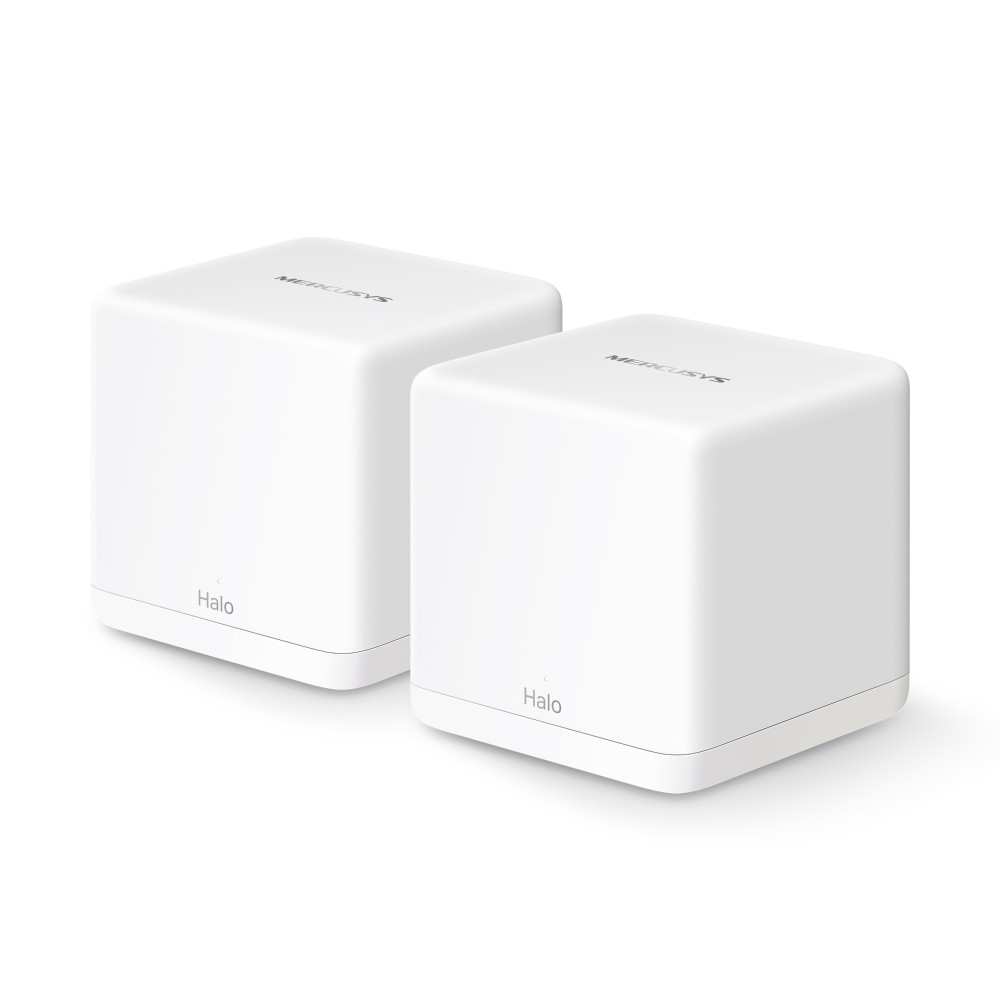 Roteador Mesh Wi-Fi 6 Mercusys Halo H60X (x2) Gigabit Dual Band AX1500