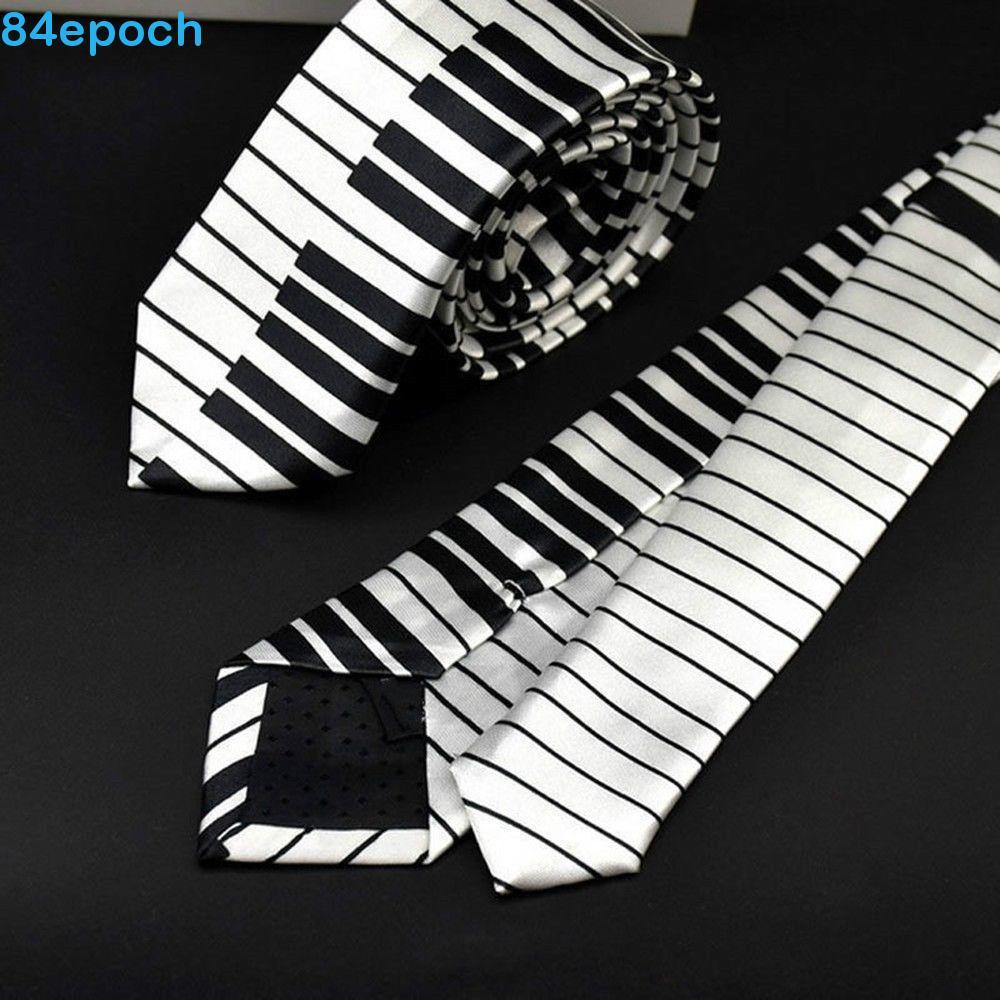 BREPOCH Presentes Em Preto E Branco Vestido Extravagante Gravata Musical Personalizada Clássica