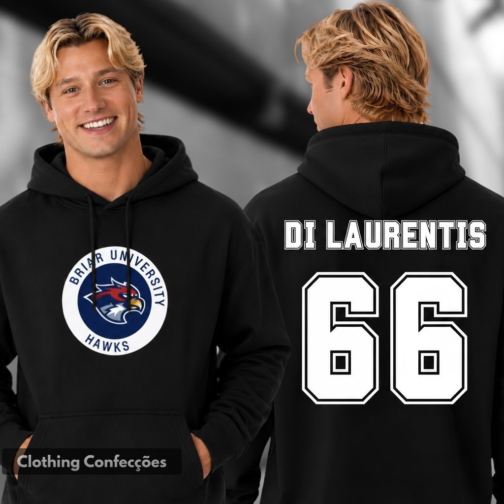 Moletom Canguru Série Off Dean 66 Briar University Hockey Romance Casal Livro