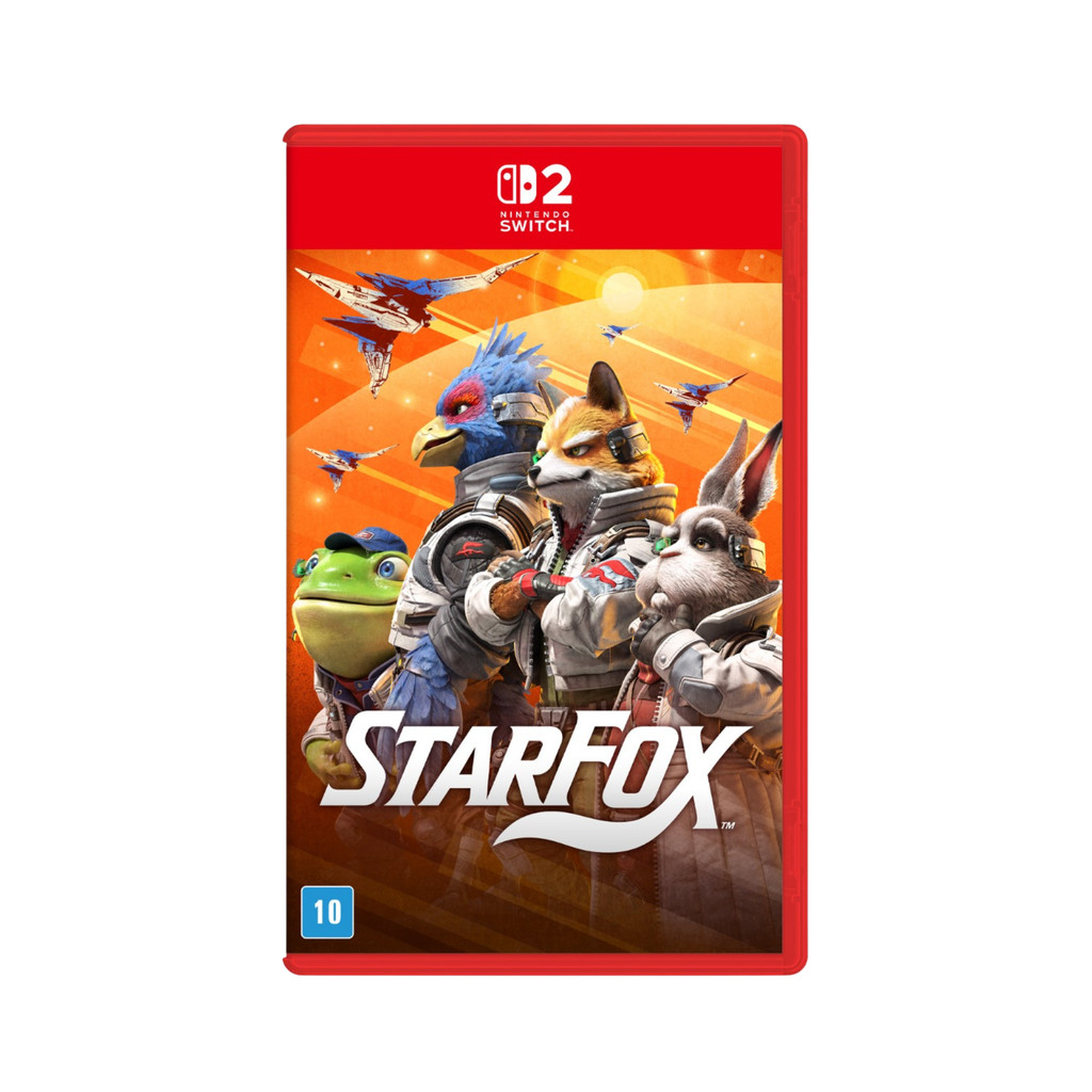 Star Fox Switch 2 BR Midia Fisica