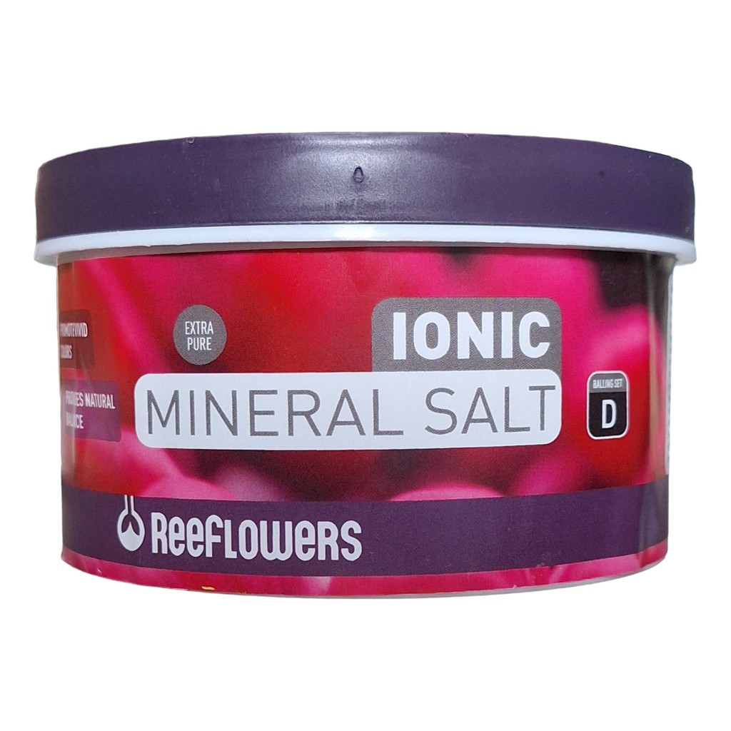 ReeFlowers Ionic Salt Balling D 300g Elementos Traços Aquário Marinho Coral Reef
