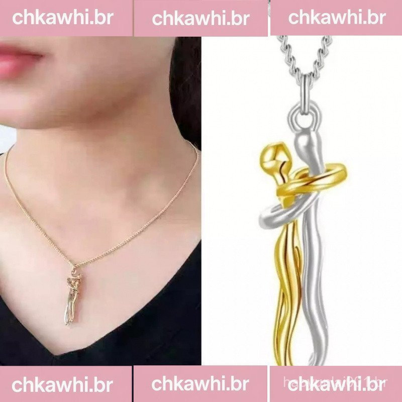 Colar De Casal Soulmate-Presente Romântico Para Amantes