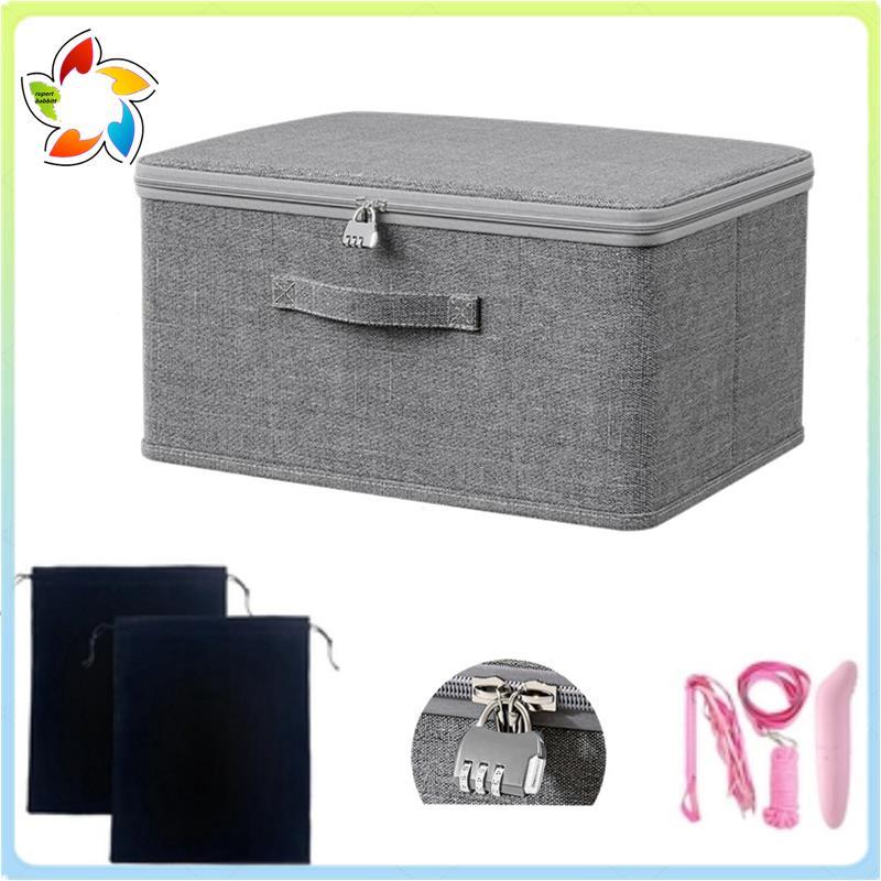 Discreto Com Fechadura Saco De Brinquedo Adulto Organizador De Armazenamento Brinquedos Caixa De Bloqueio Jogo De Viagem