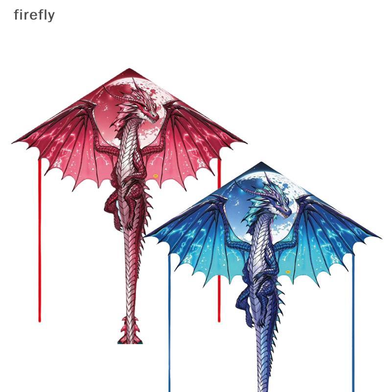 [Firefly] Grande Pipa De Dragão Para Crianças E Adultos , Fácil De Voar , Enorme , Cauda De Kitee Brinquedo Ao Ar Livre