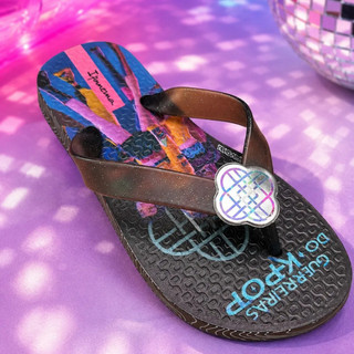 Chinelo Infantil Ipanema Guerreiras Do Kpop Brilho Original